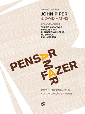 cover image of Pensar--Amar--Fazer